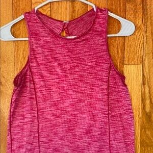 lululemon athletica Heathered Magenta Sleeveless Tank